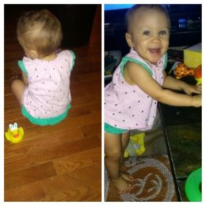 🍉cute 2-pc Carter's set- watermelon outfit 😍